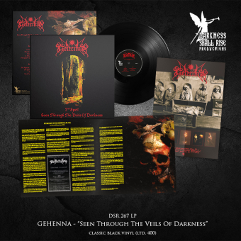 GEHENNA Seen Through The Veils Of Darkness (The Second Spell) LP BLACK (first pressing) [VINYL 12"]